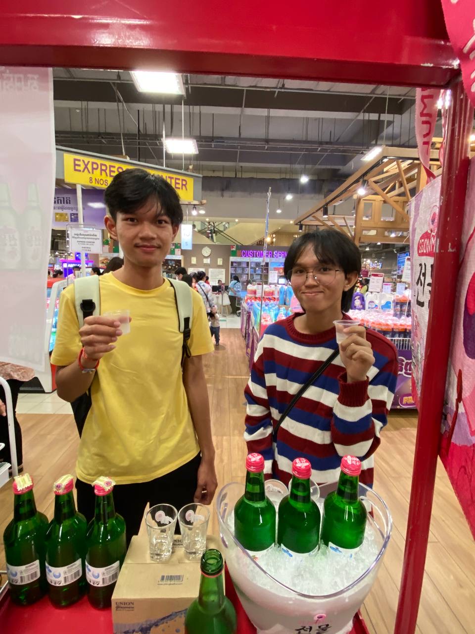 Exclusive Seonmul wine tasting event at AEON Mall 1 by Siam Winery